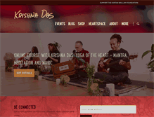 Tablet Screenshot of krishnadas.com
